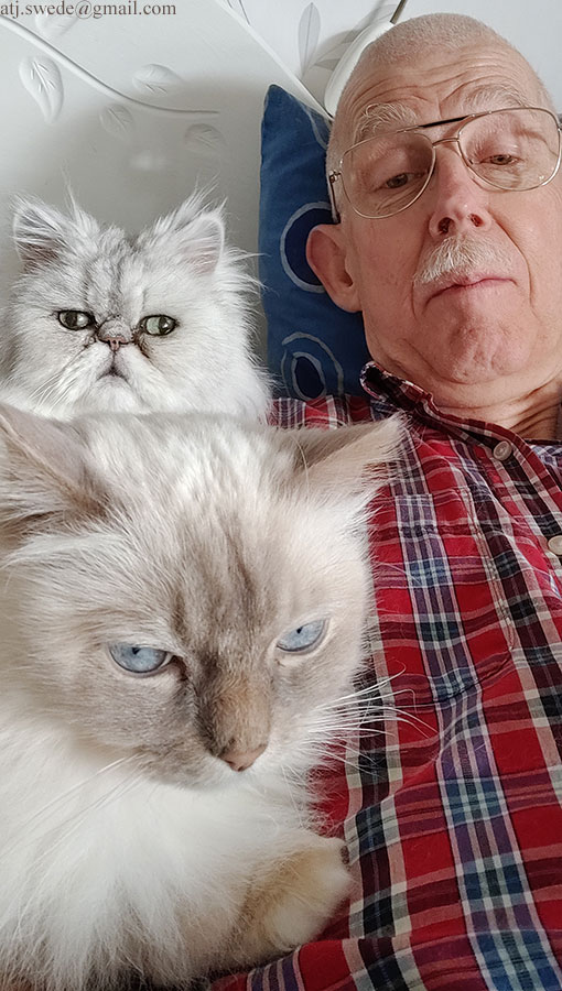Me and my two cats
